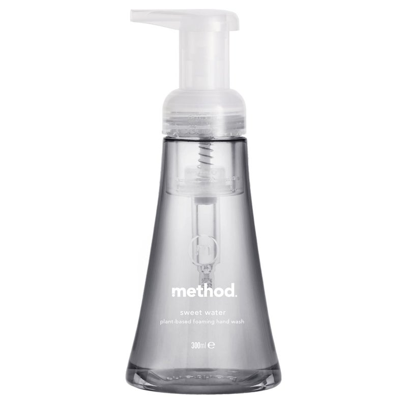 Method Foaming Hand Wash Soap, Softens & Cleans Hands, Hydrating Formula, Sweet Water Citrus & Jasmine Scent - 300 ml - Image 1